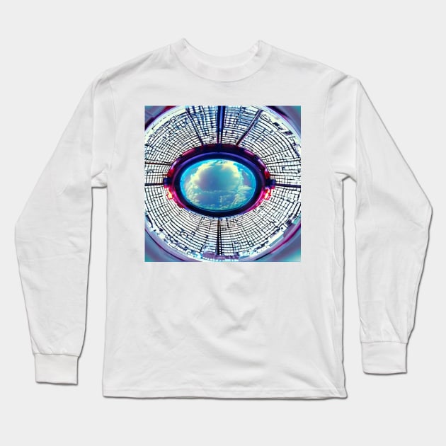 UFO Interior Long Sleeve T-Shirt by Brian Free Artwork